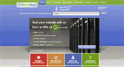 Desktop Screenshot of 111webhost.com